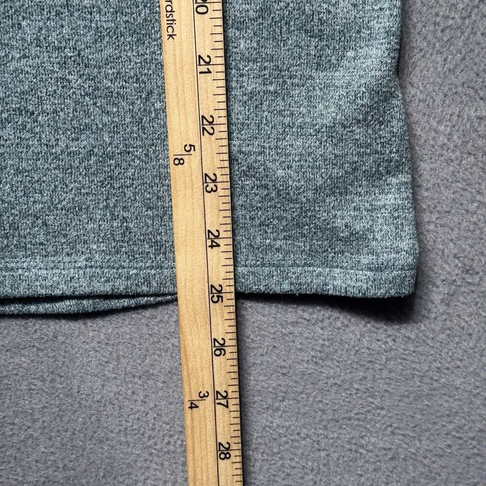 American Eagle Womens XL Soft & Sexy Plush V Neck Sweater Green Stretch Pullover